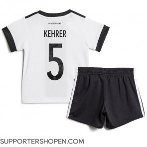 Tyskland Thilo Kehrer #5 Hemmatröja Barn VM 2022 Kortärmad (+ korta byxor)